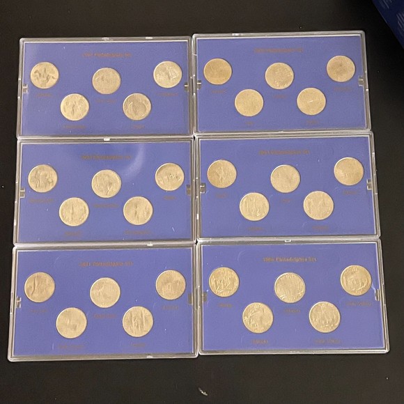 Authentic‎ Sealed Philadelphia Mint State Quarter Coin Collection 1999-2003 2006 - Picture 3 of 9